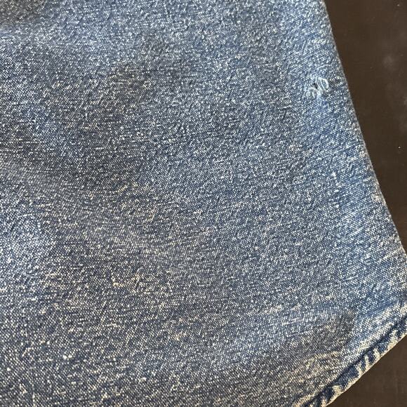 Vtg 90s Women’s Western Button Up Shirt Embroidered Chambray Size 2X Distressed - Picture 10 of 10